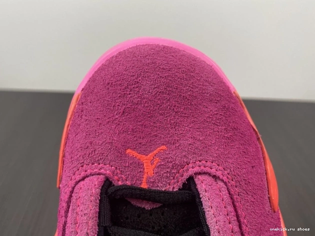 Cheap Jordan DH4121-600 (W) 14 Pink Shocking Retro Low 0813